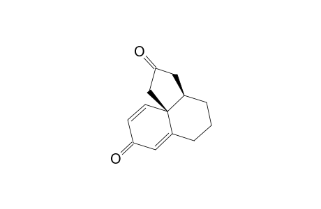 (3AR*,10AS*)-1,2,3,3A,4,5,6,8-OCTAHYDROCYCLOPENTA-[D]-NAPHTHALENE-2,8-DIONE