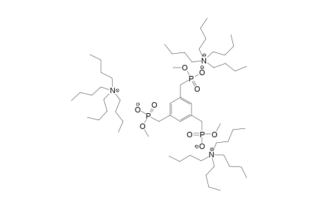 [3,5-BIS-(HYDROXYMETHOXYPHOSPHORYLMETHYL)-BENZYL]-PHOSPHORIC-ACID-MONOMETHYLESTER-TRIS-(TETRABUTYLAMMONIUM)-SALT