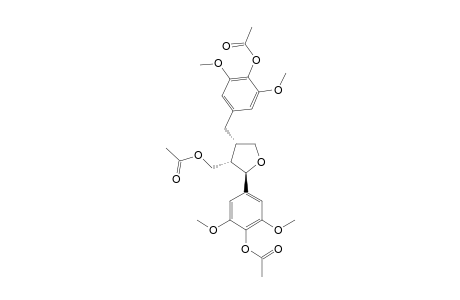 (+/-)-5,5'-DIMETHOXY-LARICIRESINOL-PERACETYLATED