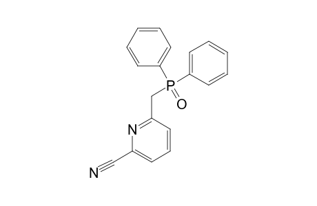 6-[(DIPHENYL-PHOSPHANOYL)-METHYL]-PYRIDINE-2-CARBONITRILE