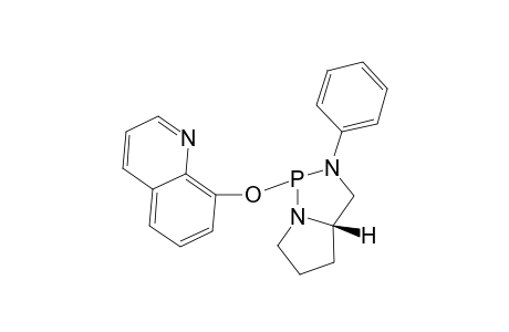 (2-R,5-S)-3-PHENYL-2-(8-QUINOLINOXY)-1,3-DIAZA-2-PHOSPHABICYCLO-[3.3.0]-OCTANE;QUIPHOS