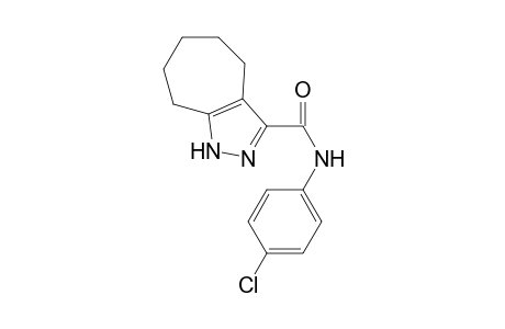 Cyclohepta[c]pyrazole-3-carboxamide, N-(4-chlorophenyl)-1,4,5,6,7,8-hexahydro-