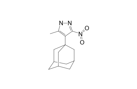 4-(1-ADAMANTYL)-5-METHYL-3-NITRO-PYRAZOLE