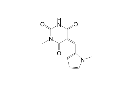 (5Z)-1-methyl-5-[(1-methyl-1H-pyrrol-2-yl)methylene]-2,4,6(1H,3H,5H)-pyrimidinetrione