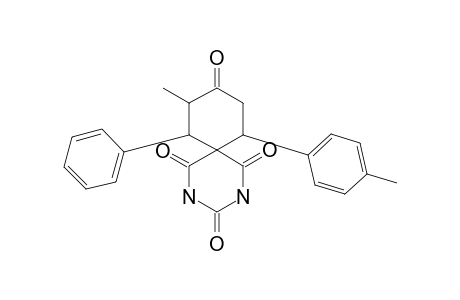 7-PHENYL-8-METHYL-11-(4-METHYLPHENYL)-2,4-DIAZASPIRO-[5.5]-UNDECANE-1,3,5,9-TETRAONE