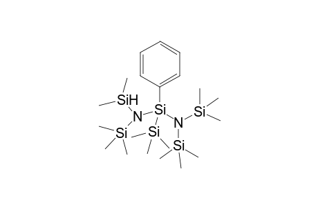 1-Bis(trimethylsilyl)amino-1-[(dimethylsilyl)(trimethylsilyl)]amino-1-phenyl-2,2,2-trimethyl-disilane