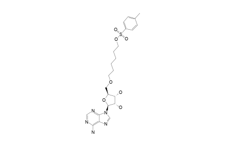 5'-O-[6-[(TOL-4-YL)-SULFONYLOXY]-HEXYL]-ADENOSINE