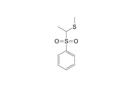 1-(METHYLTHIO)-ETHYL-PHENYLSULFONE