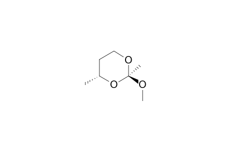 2A-METHOXY-2E,4E-DIMETHYL-1,3-DIOXANE