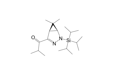 6,6-DIMETHYL-4-(2-METHYL-1-OXOPROPYL)-1-(TRIISOPROPYLSILYL)-2,3-DIAZABICYCLO-[3.1.0]-HEX-2-ENE