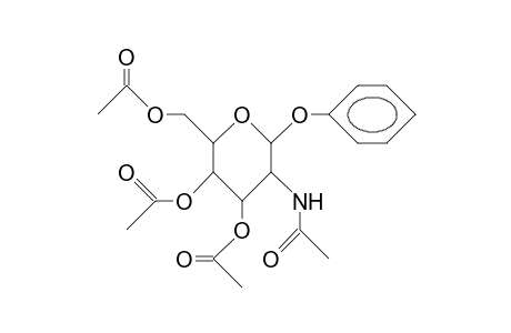 Phenyl 3,4,6-tri-O-acetyl-2-acetamido-2-deoxy-B-D-glucopyranoside