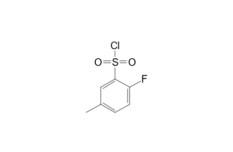 2-Fluoro-5-methylbenzenesulfonyl chloride