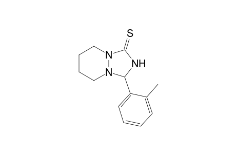 3-(2-Methylphenyl)-2,3,5,6,7,8-hexahydro-1H-[1,2,4] triazolo-[1,2-a]pyridazine-1-thione