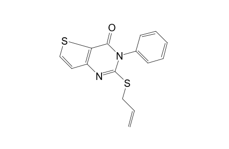 2-(ALLYLTHIO)-3-PHENYLTHIENO[3,2-d]PYRIMIDIN-4(3H)-ONE