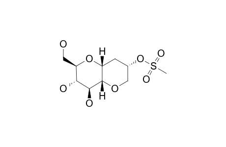 (1R,4S,6R,8R,9S,10S)-9,10-DIHYDROXY-8-HYDROXYMETHYL-2,7-DIOXABICYCLO-[4.4.0]-DECANE-4-YL-METHANESULFONATE