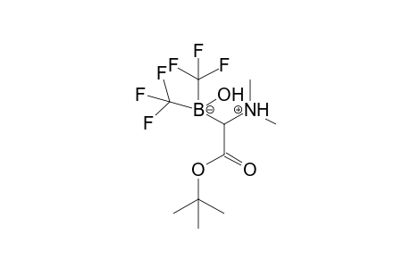 3-(tert-Butoxycarbonyl)-5,5,5-trifluoro4-hydroxy-2-methyl-4-(trifluoromethyl)-2-azonia-4-boratapentane