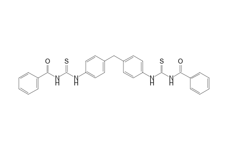 1,1'-(methylenedi-p-phenylene)bis[3-benzoyl-2-thiourea]