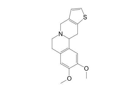 2,3-DIMETHOXY-5,8,12,12A-TETRAHYDRO-6H-BENZO-[A]-THIENO-[3,2-G]-QUINOLIZINE