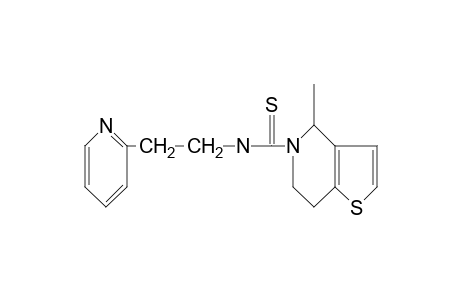 4-methyl-N-[2-(2-pyridyl)ethyl]-4,5,6,7-tetrahydrothiothieno[3,2-c]pyridine-5-carboxamide