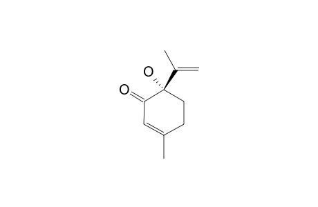 (+)-(4S)-4-HYDROXYISOPIPERITENONE