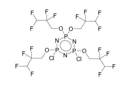 1,5-DICHLORO-1,3,3,5-TETRAKIS(2,2,3,3-TETRAFLUOROPROPOXY)CYCLOTRIPHOSPHAZENE