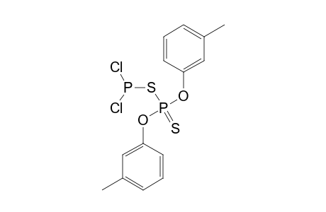 [BIS-(META-TOLYLOXY)-PHOSPHOROTHIOYLTHIO]-PHOSPHORUS-(III)-CHLORIDE