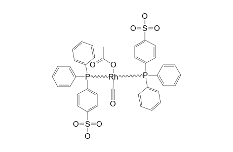 [RH(OAC)(CO)(MTPPMS)2]