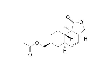 OBLONGOLIDE-G;(3AS,5AR,7S,9AS,9BR)-9B-METHYL-1-OXO-1,3,3A,5A,6,7,8,9,9A,9B-DECAHYDRONAPHTHO-[1,2-C]-FURAN-7-YL-METHYL-ACETATE