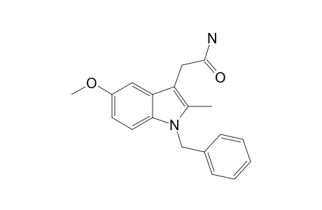 3-(AMIDOMETHYL)-2-METHYL-1-(PHENYLMETHYL)-5-METHOXYINDOLE