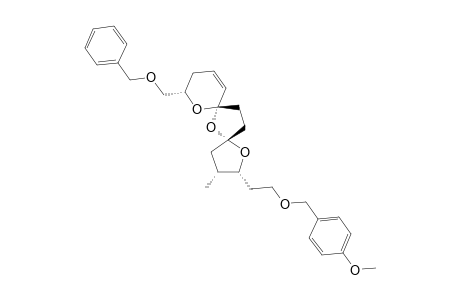 (2R,3R,5R,7R,9S)-9-[(BENZYLOXY)-METHYL]-2-[(4-METHOXYBENZYL)-OXY]-ETHYL-3-METHYL-1,6,8-TRIOXADISPIRO-[4.1.5.2]-TETRADEC-11-ENE