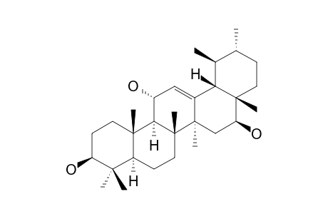 3-BETA,16-BETA,11-ALPHA-TRIHYDROXY-URS-12-ENE