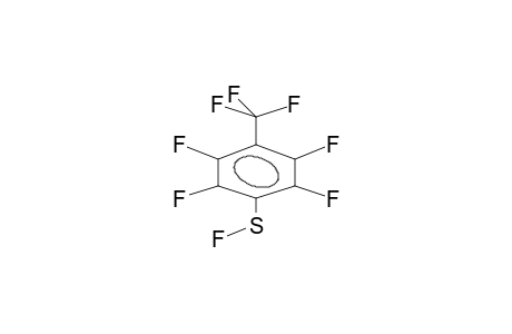 4-TRIFLUOROMETHYLTETRAFLUOROPHENYLSULPHENYLFLUORIDE