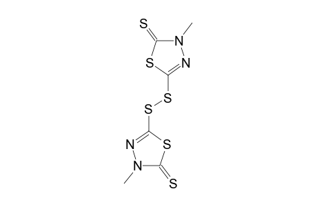 2,2'-DITHIOBIS[4-METHYL-delta2-1,3,4-THIADIAZOLINE-5-THIONE]