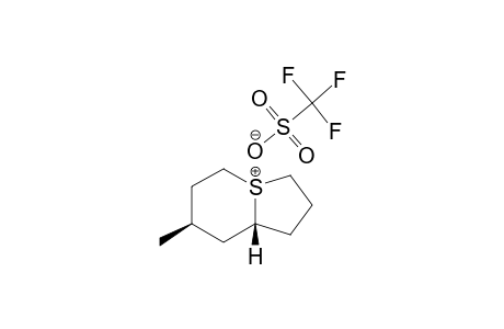 EXO-CIS-4-METHYL-1-THIONIABICYCLO-[4.3.0]-NONANE-TRIFLUOROMETHANESULFONATE