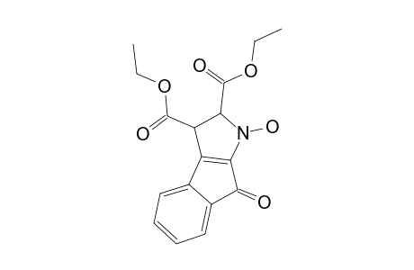 Diethyl 2',3'-dihydro-1'-hydroxy-1-oxoindan[2,3-b]pyrrole-2',3'-dicarboxylate]