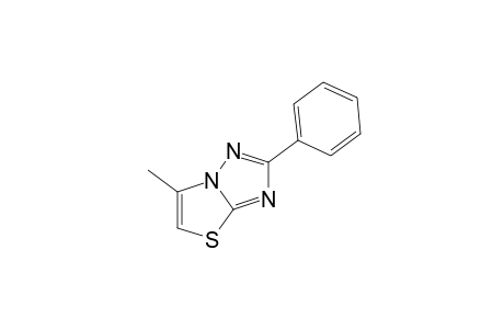 5-methyl-2-phenylthiazolo[3,2-b]-s-triazole