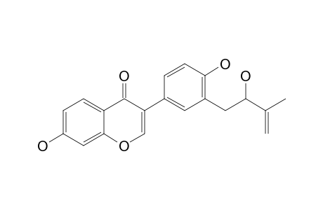 BAKUISOFLAVONE;4',7-DIHYDROXY-3'-(2-HYDROXY-3-METHYL-3-BUTENYL)-ISOFLAVONE