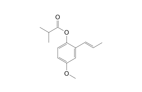 (E)-Pseudoisoeugenyl isobutyrate