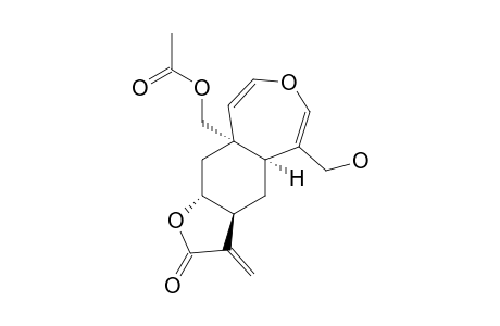 (5S*,7R*,8S*,10S*)-2,3-EPOXY-14-ACETOXY-15-HYDROXYELEMA-1,3,11(13)-TRIEN-8,12-OLIDE