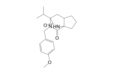 8-(p-Methoxybenzyl)-7-isopropyl-8,10-diazatricyclo[5.2.2.0(1,5)]undecane-9,11-dione