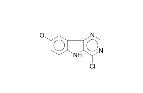 4-chloro-8-methoxy-5H-pyrimido[5,4-b]indole