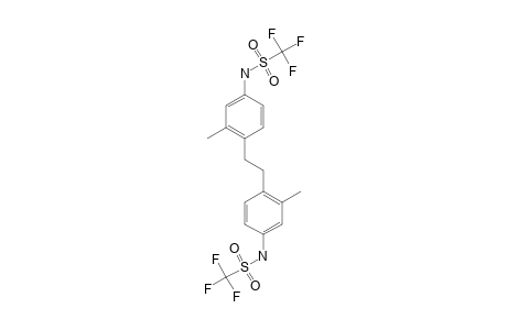 1,2-BIS-(2-METHYL-4-TRIFLUOROMETHYLSULFONAMIDOPHENYL)-ETHANE