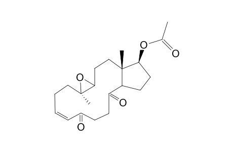 (E,9R,10R)-9,10-EPOXY-17-BETA-HYDROXY-5,10:8,9-DISECOANDROST-3-ENE-5,8-DIONE-ACETATE