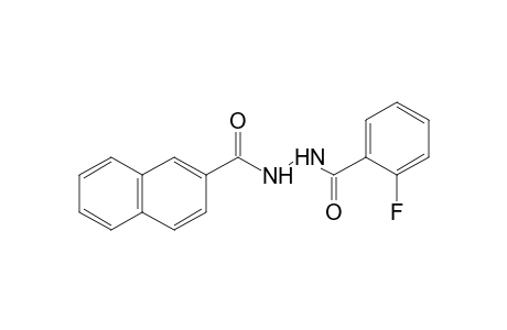 1-(o-fluorobenzoyl)-2-(2-naphthoyl)hydrazine