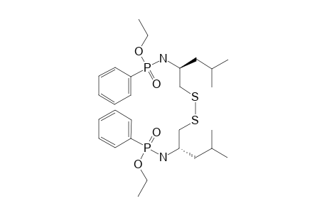 BIS-[ETHYL-N-(1-MERCAPTO-4-METHYL-PENT-2-YL)-PHENYL-PHOSPHONAMIDATE];R=C6H5,R'=ISO-C4H9