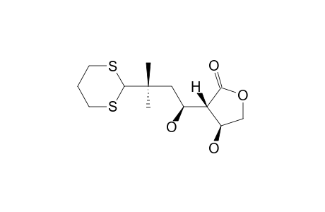 (3S,4S)-3-[(1R)-3-([1,3]-DITHIAN-2-YL)-1-HYDROXY-3-METHYLBUTYL]-4-HYDROXY-4,5-DIHYDROFURAN-2(3H)-ONE