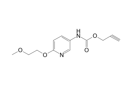 2-Propynyl 6-(2-methoxyethoxy)-3-pyridinylcarbamate