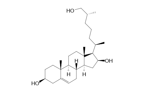 (3S,8S,9S,10R,13S,14S,16S,17R)-10,13-dimethyl-17-[(2R,6R)-6-methyl-7-oxidanyl-heptan-2-yl]-2,3,4,7,8,9,11,12,14,15,16,17-dodecahydro-1H-cyclopenta[a]phenanthrene-3,16-diol