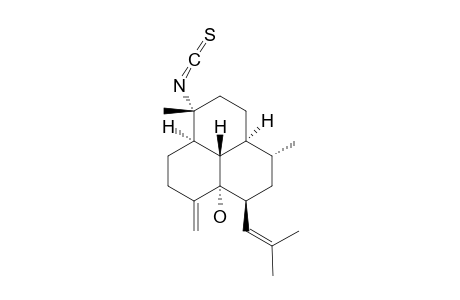 (1R*,3S*,4R*,7S*,8S*,12R*,13R*)-12-HYDROXY-7-ISOTHIOCYANATOAMPHILECTA-11(20),14-DIENE