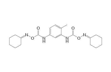 cyclohexanone, O,O'-[(4-methyl-m-phenylene)dicarbamoyl]dioxime